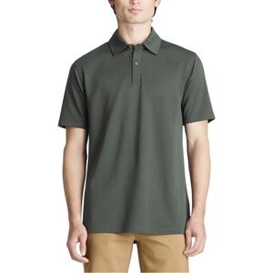 Unbound Merino Men's Merino Polo Short Sleeve Shirt Green Sz M NWOT